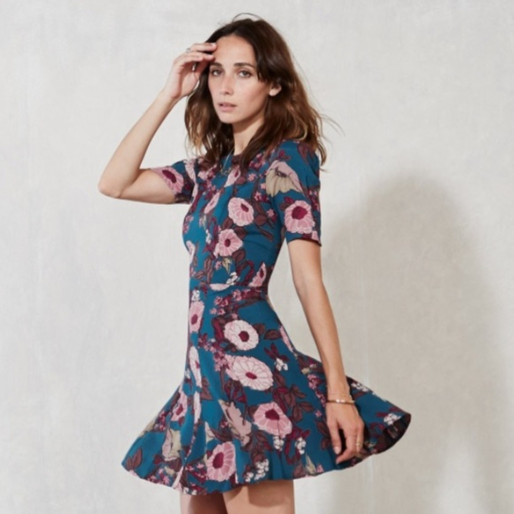 Reformation Ocean Dress in Audrey Print - NWT